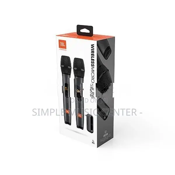 JBL Wireless Two Microphone System with Dual-Channel Receiver