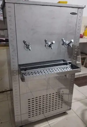 Stainless Steel Water Cooler 65L | Heavy Duty 3 Tap