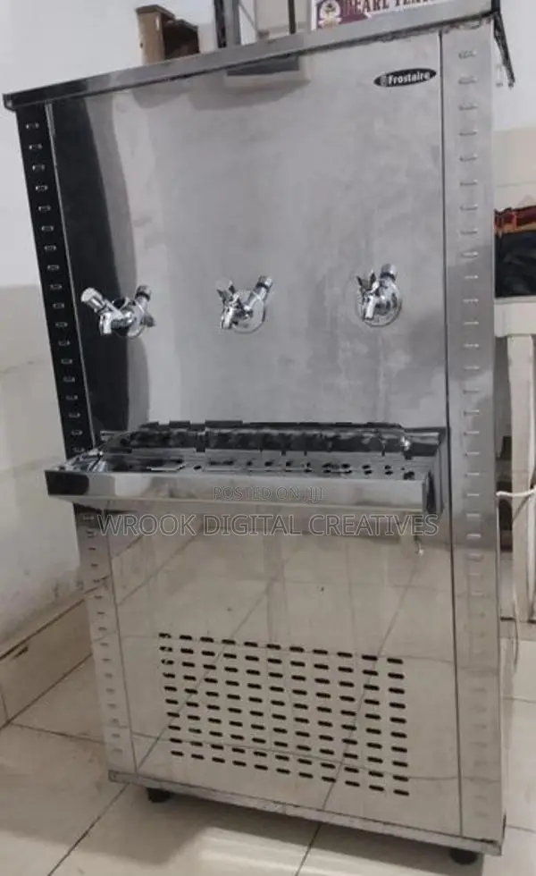 Stainless Steel Water Cooler 65L | Heavy Duty 3 Tap