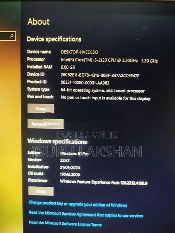 I3 2nd Gen Computer Full Set PC