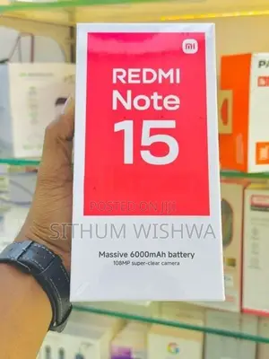 Xiaomi Redmi Note 15 256GB (Brand New)