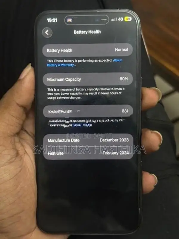 Apple iPhone 15 Pro Max Blue (Used)