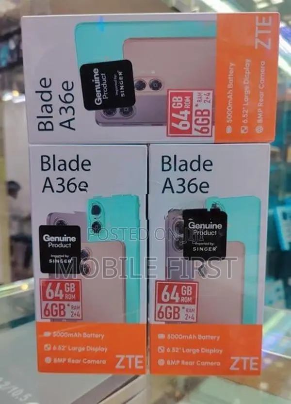ZTE A36 (Brand New)
