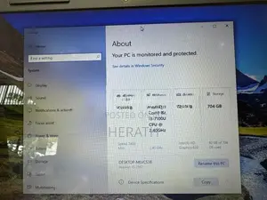 Dell Core i3 7th Gen 4GB RAM 256GB SSD 512GB Professional Laptop