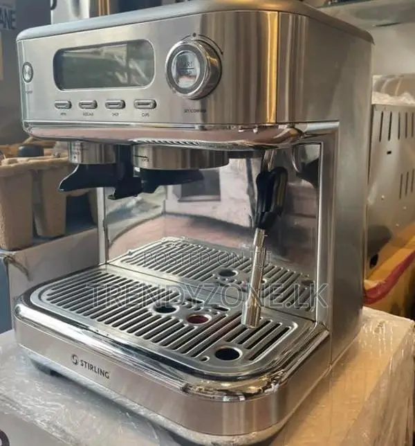 Stirling 15 Bar Espresso Machine With Grinder