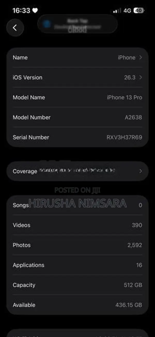 Apple iPhone 13 Pro (Used)