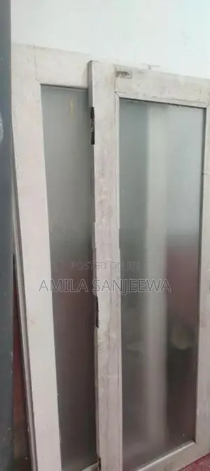 Window Frame with Door