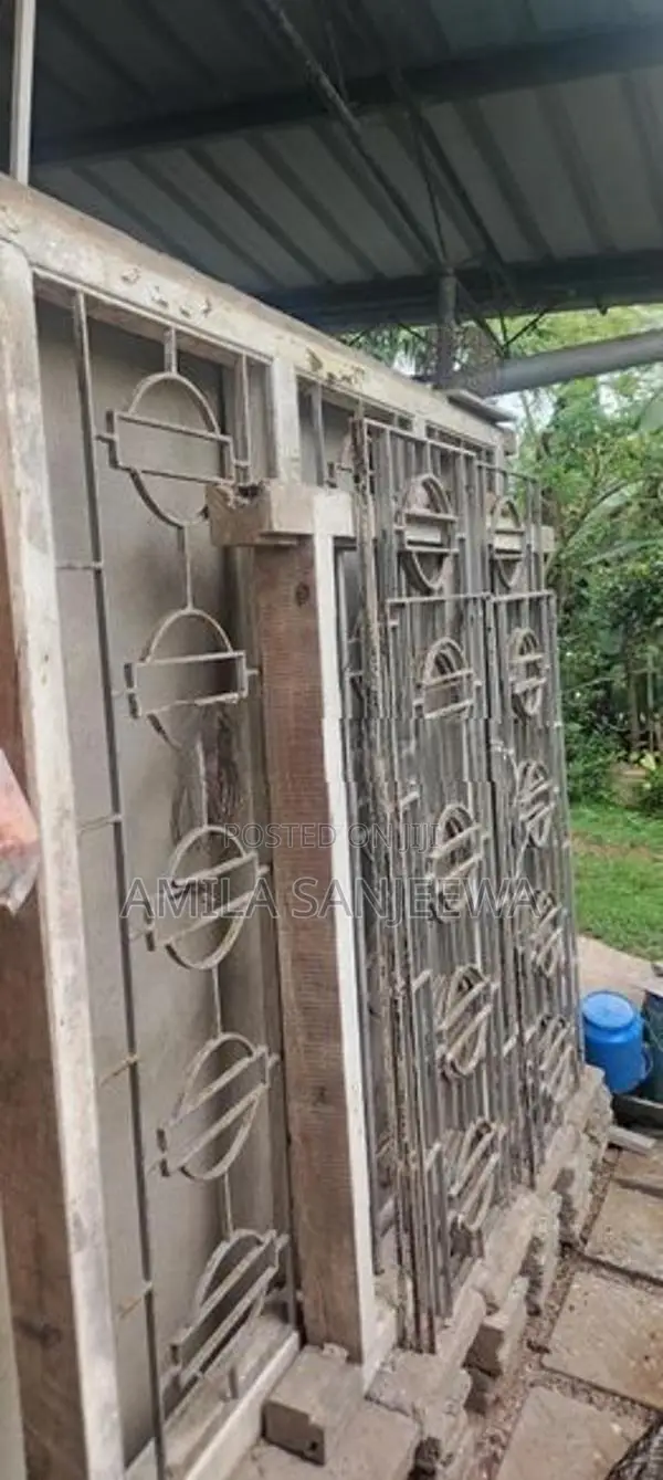 Window Frame with Door