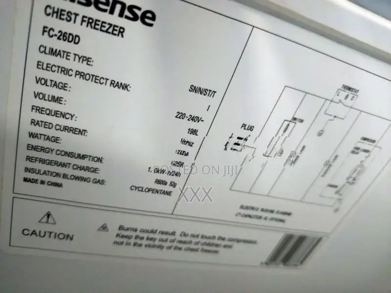 Hisense Freezer Fc 26 dd