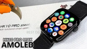 HK10 Pro Max AMOLED Display Smart Watch