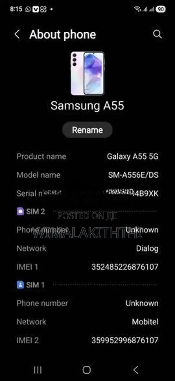 Samsung Galaxy A55 (Used)
