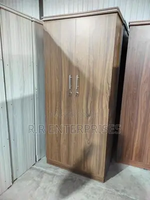 New 2 Door Brown Melamine Wardrobes