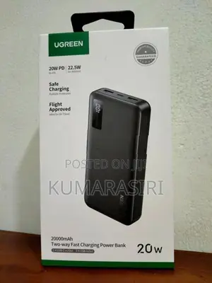 Ugreen 20000 Mah 20W Fast Charging Power Bank