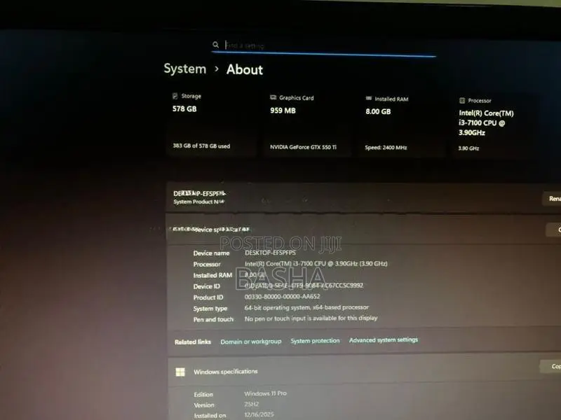 i5 7th Gen PC