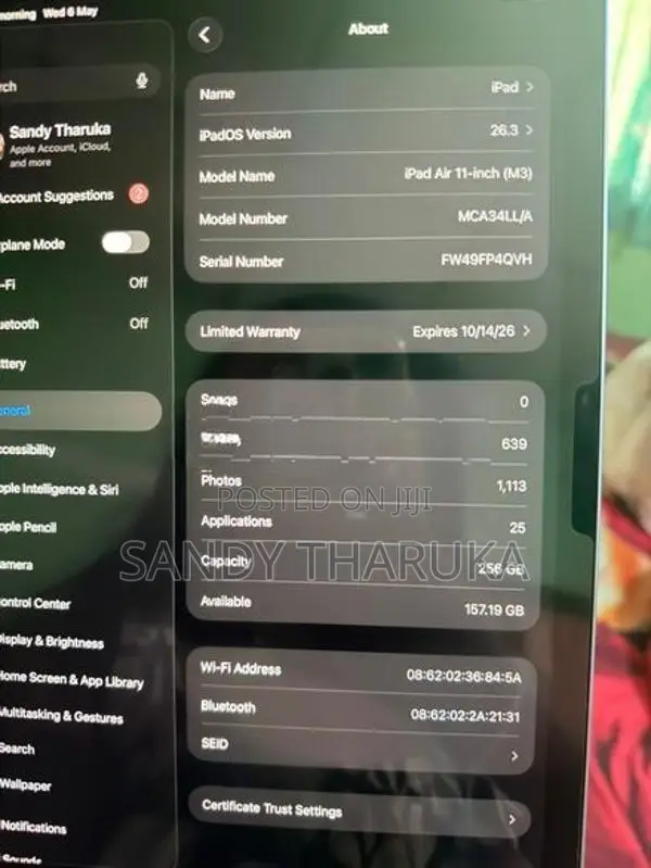 Apple iPad Air 6th Gen 11