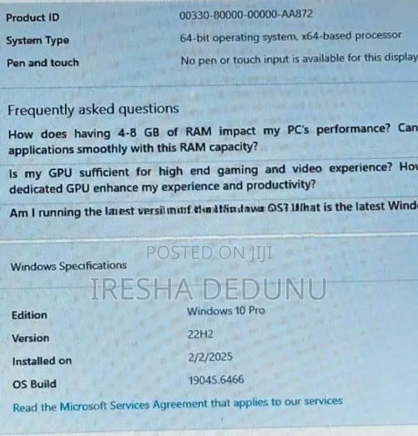 Dell Laptop IQFKK5V