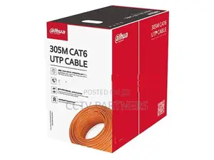 Dahua Full copper Cat 6 cable DH-PFM920I-6UN-CN cctv, nvr, ip camera