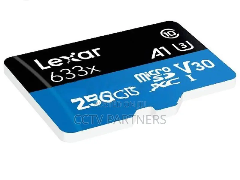 256GB micro SD Lexar High Performance 633x SDXC UHS-I for 4G fast CCTV
