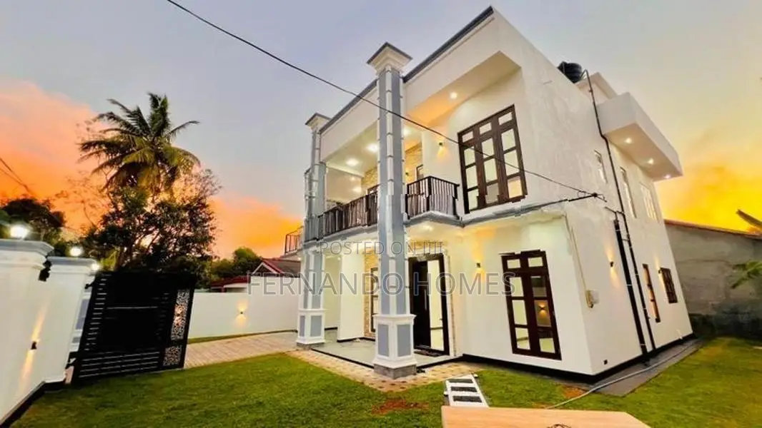 Very Best Modern Type Box Completed 5Br House For Sale In Negombo