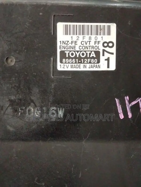 Toyota Axio E141 ECU
