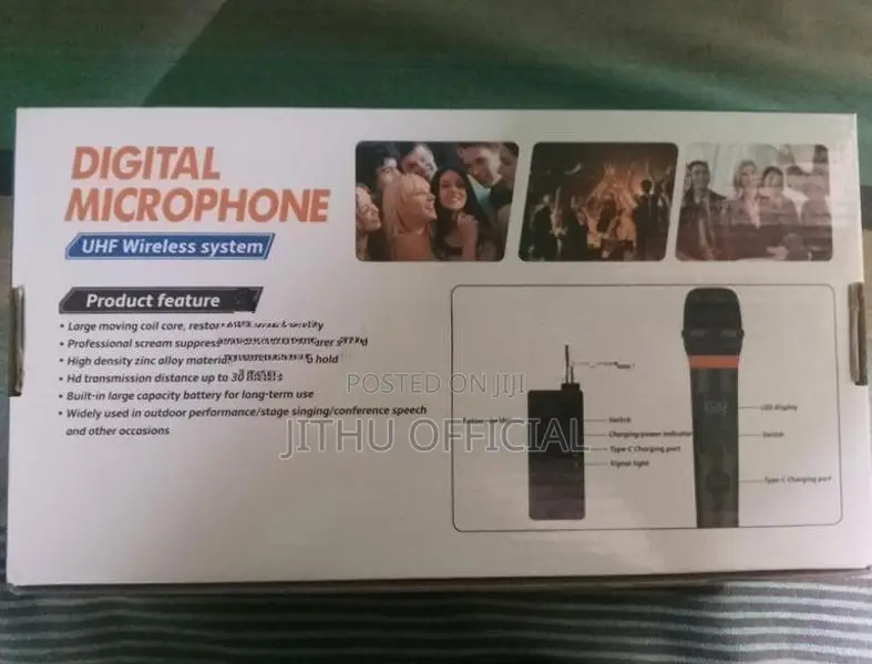 009 UHF Wireless systet Digital Microscope