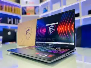 MSI Sword 16HX Intel i7 14th Gen RTX 4060 8GB VGA New Gaming Laptop