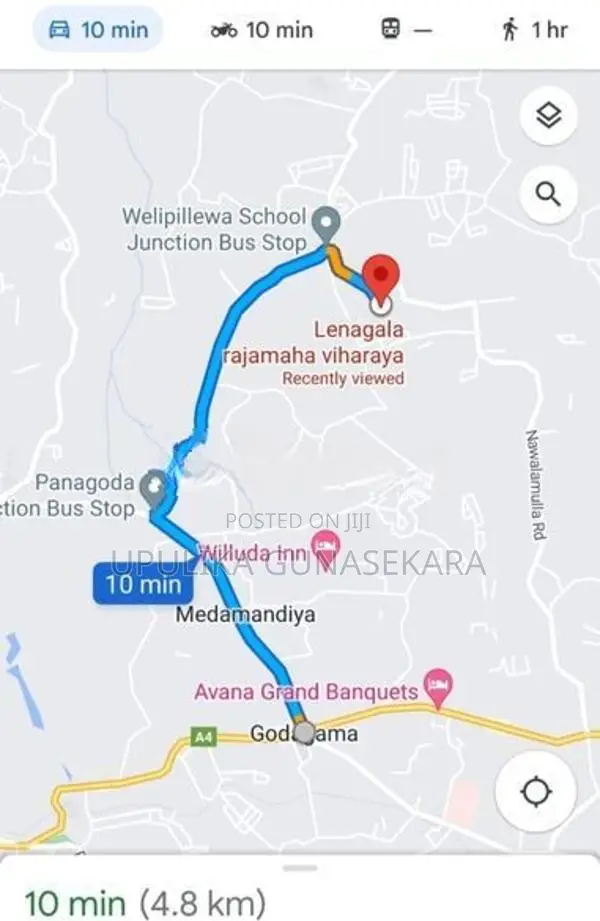 Land Sale in Godagama