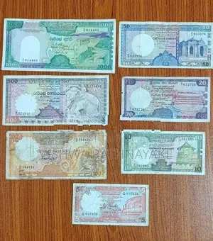 Old Ceylon Bank Notes