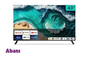 New Abans 43 inch Smart Android FHD LED Frameless TV