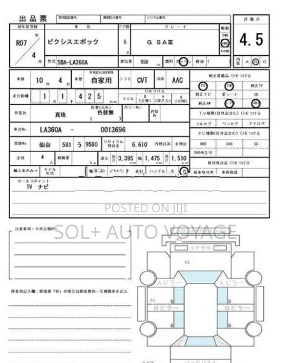 Toyota Pixis G S Alll 2025