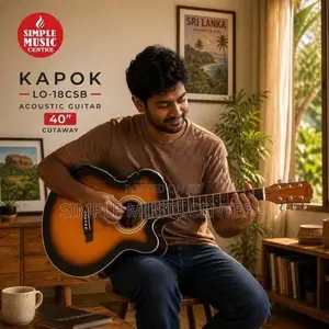 Kapok LO-18CS 3/4 Size Auditorium-Style Cutaway Acoustic Guitar