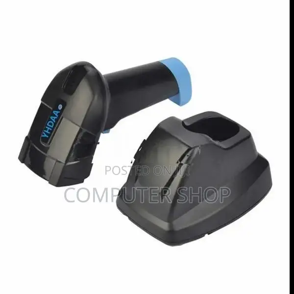 2D Handheld Wireless Cradle Base Barcode Scanner For POS Systems