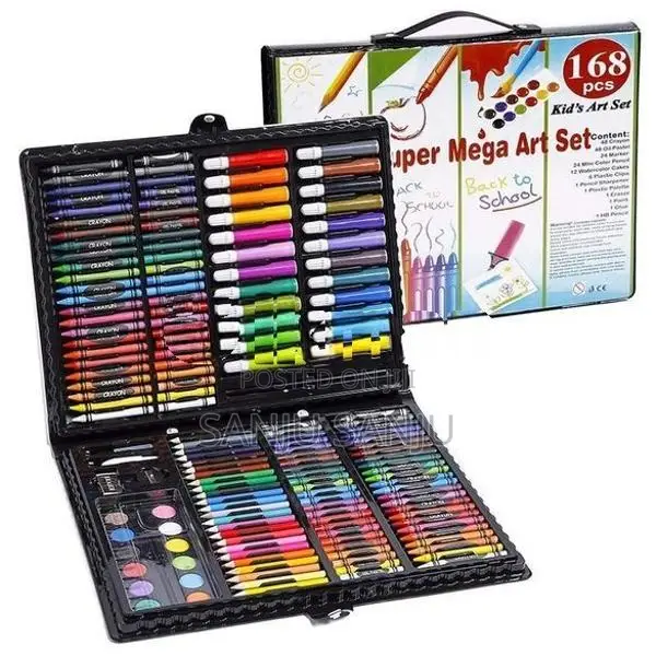 Super Mega Art Set 168 Pcs (p00606)