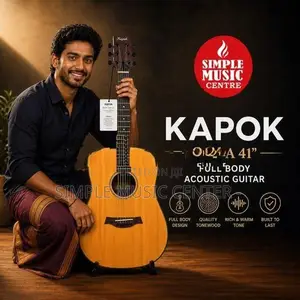 Kapok D-26 A Dreadnought Full-Sized Body Acoustic Guitar