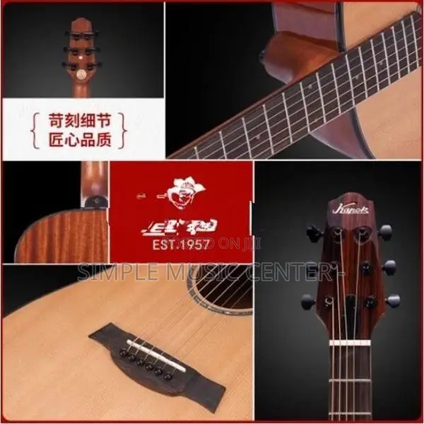 Kapok D-26 A Dreadnought Full-Sized Body Acoustic Guitar