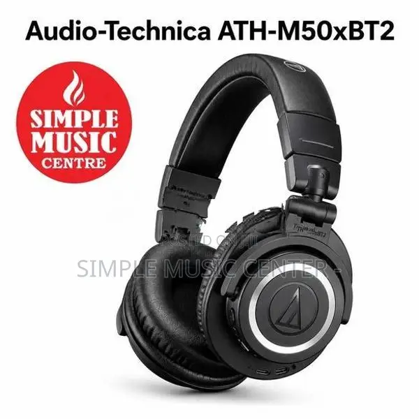 Audio-Technica ATH-M50XBT2 Wireless Studio Monitoring Over
