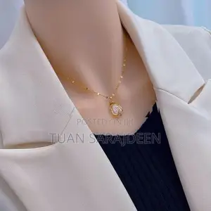 Rolo Chain Necklace Stainless Steel Round Box Women