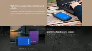 Transcend StoreJet 25H3 Ruggedized Portable Hard Drive 2TB