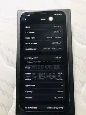 Apple iPhone 12 Pro Max (Used)