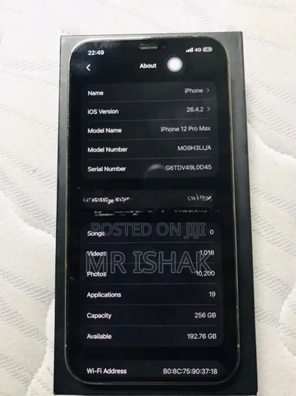 Apple iPhone 12 Pro Max (Used)