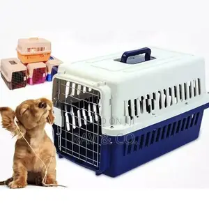 Portable Cat Dog Pet Air Travel Carrier Cage Crate Transport Box