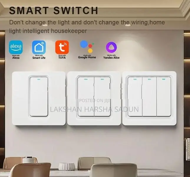 Tuya Smart Switch Push Button