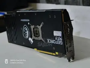 MSI RTX 3070 8GB GRAPHICS CARD