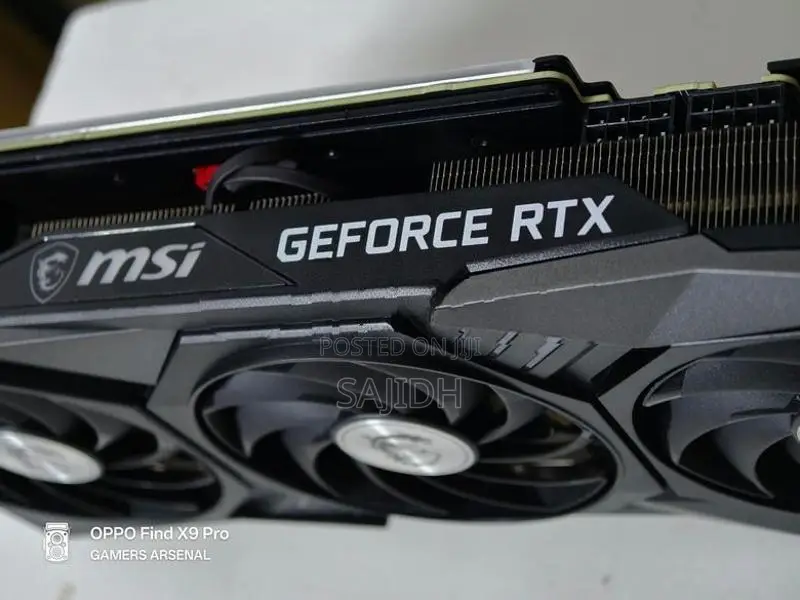 MSI RTX 3070 8GB GRAPHICS CARD