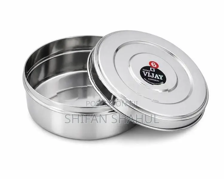 Stainless Steel Round Lunch Box