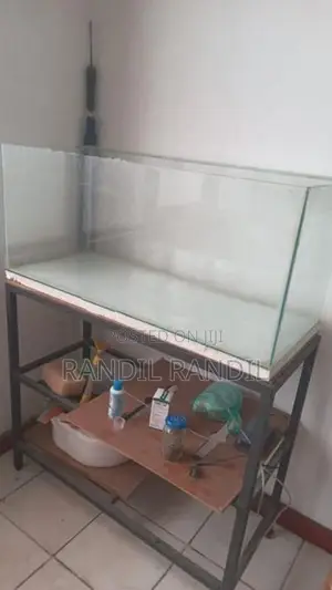 Tank with Iron Stand