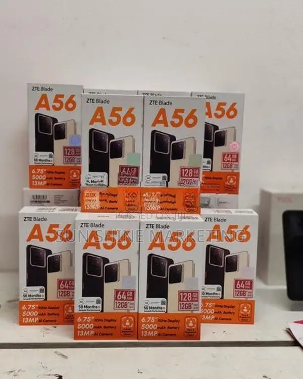 ZTE Blade A56 (128GB/12GB) (Brand New)