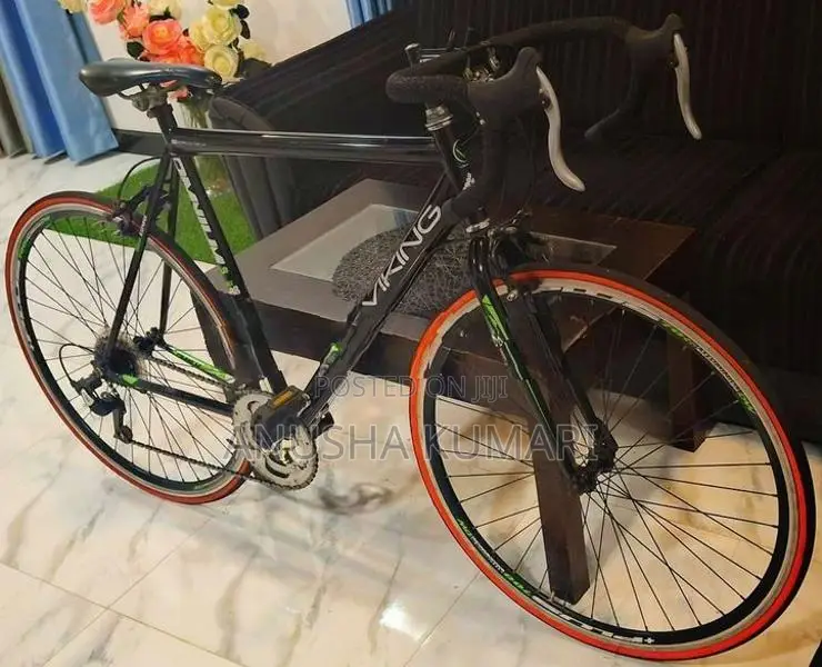 Viking 1.0 omnium rode bicycle