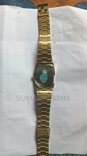 Citizen Quartz Golden Watch