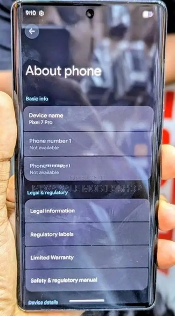 Google Pixel 7 Pro 128GB (Used)